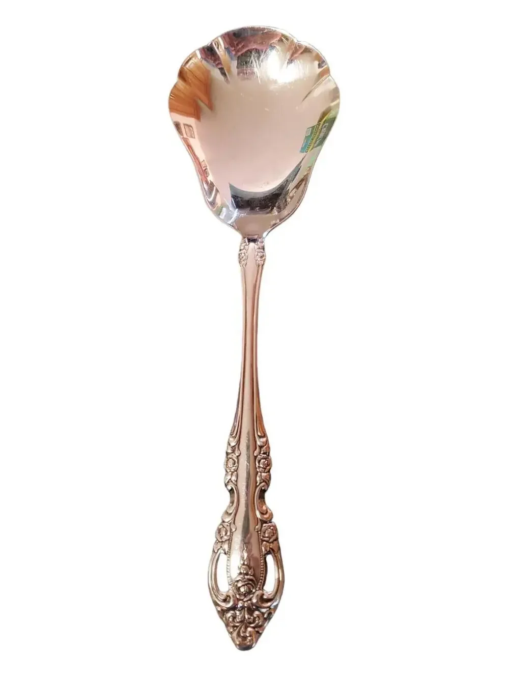 Casserole spoon Brahms Oneida Stainless Steel Flatware Silverware mcm